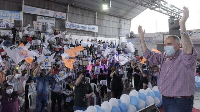Jaldo participó en un acto en Río Seco.