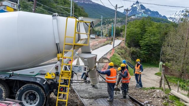 Avanza la construcción de la bicisenda “Pensar Malvinas”