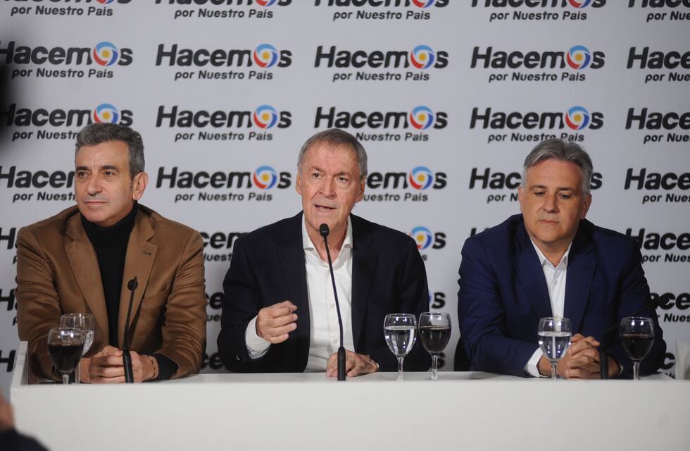 Tras el pedido de Bullrich, Juan Schiaretti relanzó su campaña presidencial en un acto en La Rural