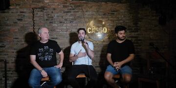 Posadas | Hugo Passalacqua y el productor misionero Santiago Carabante juntos en una charla reflexiva por el Día de la Memoria, la Verdad y la Justicia