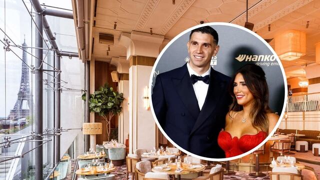 Con vista a la Torre Eiffel: cuánto cuesta comer en el lujoso restaurante al que fue el “Dibu” Martínez en París