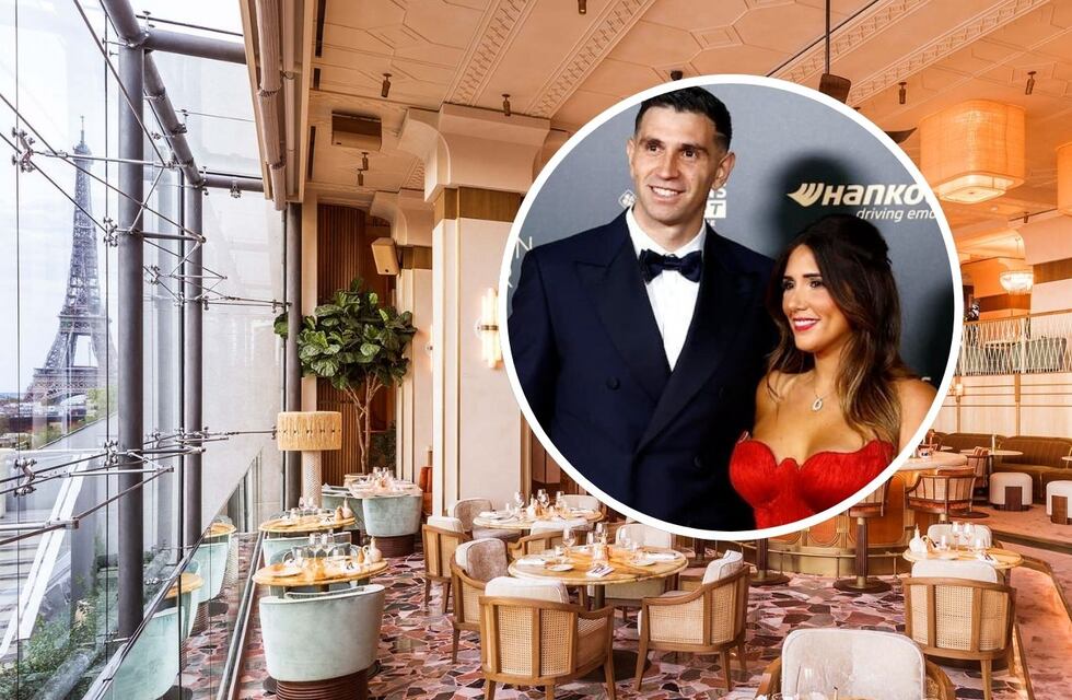 Con vista a la Torre Eiffel: cuánto cuesta comer en el lujoso restaurante al que fue el “Dibu” Martínez en París