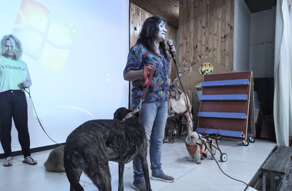 La conmovedora historia de una mendocina rescatista de perros