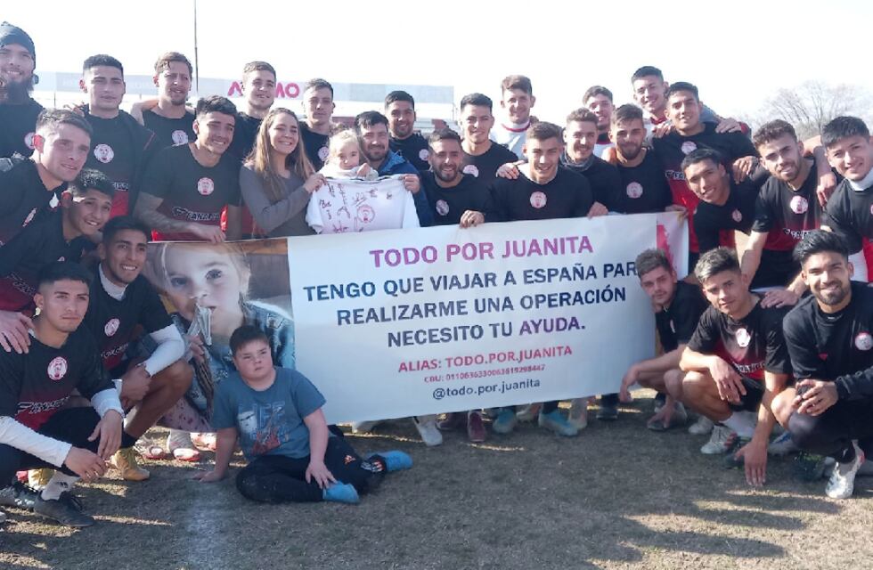 Huracán Las Heras solidario: ayudará a Juanita para que sea intervenida en España