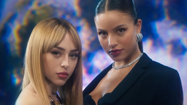 Nicki Nicole y Emilia Mernes