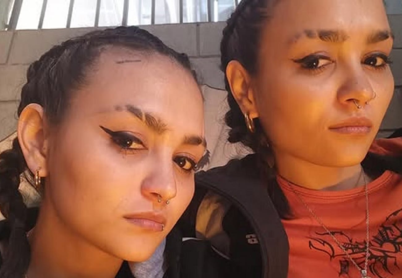 Daiana y Carmina Gonella, las gemelas de En el barro