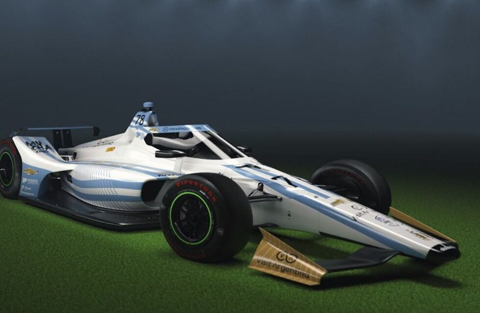 Agustín Canapino correrá en las 500 millas de Indianápolis en un auto con los colores de la Selección Argentina