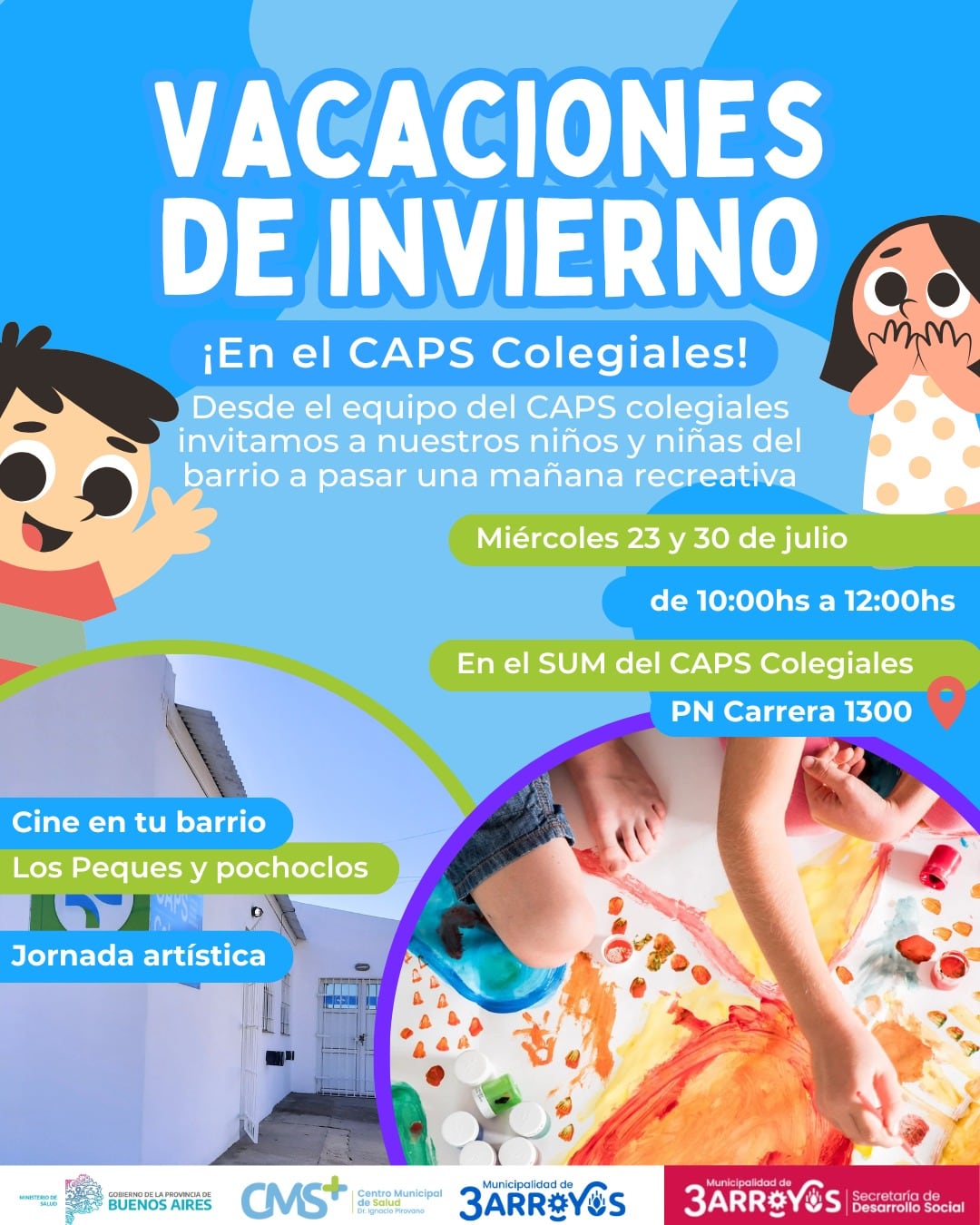 Vacaciones de Invierno en el CAPS de Colegiales