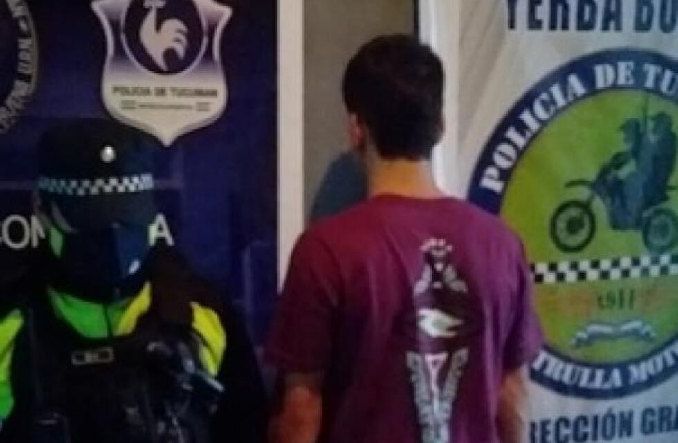 En Yerba Buena, un joven quedó aprehendido por agredir a un policía