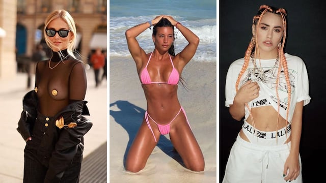 Microbikinis, “tanga a la vista” y transparencias entre las 10 tendencias que fueron un éxito en el 2022 y seguirán en el 2023.