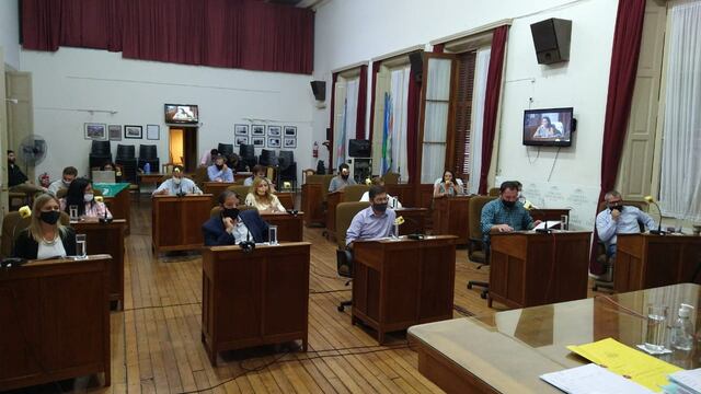 Sesión extraordinaria del Concejo Deliberante