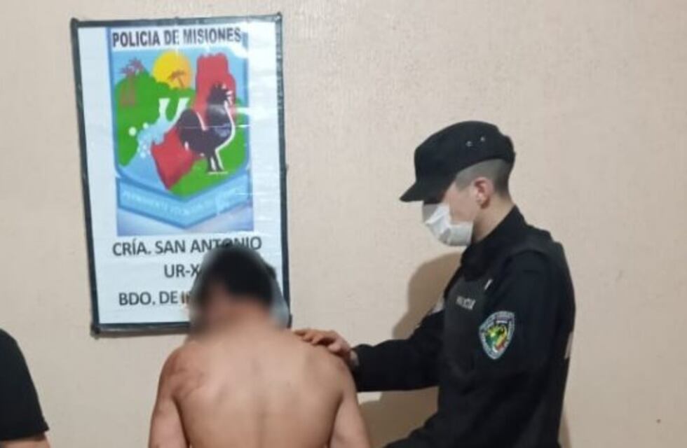 Un joven terminó detenido tras atacar con un arma blanca a otro en San Antonio