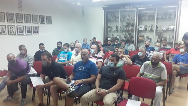 Reunión del Consejo Directivo de la Liga Rafaelina de Fútbol