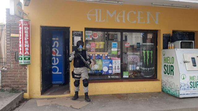 Fueron 11 los allanamientos realizados en la ciudad del Tajamar.