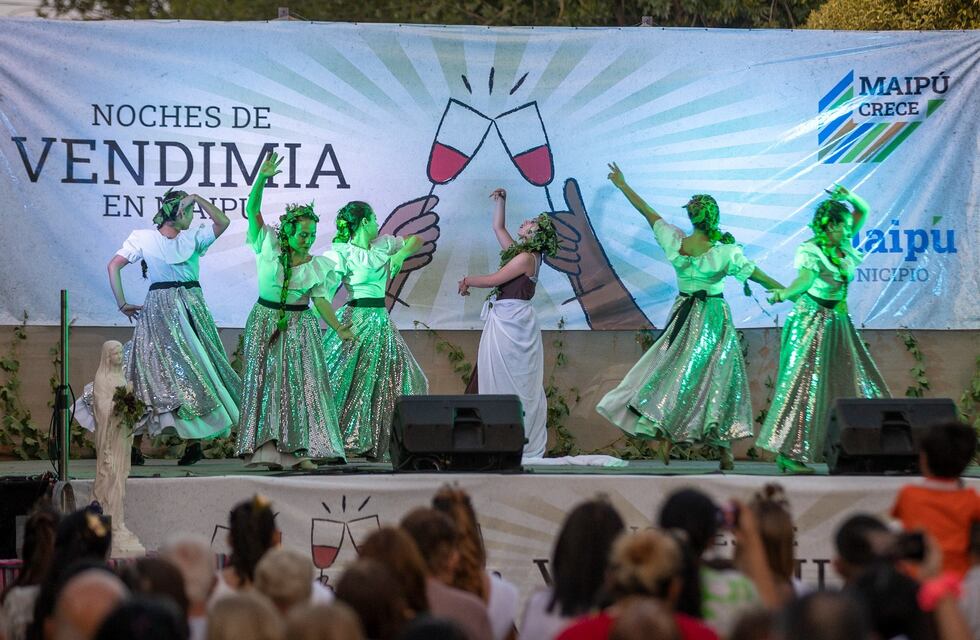 Se vivió a pleno la primera semana de las vendimias distritales de Maipú