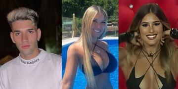 Rocío Galera, la joven que quedó como la tercera en discordia en la pareja.