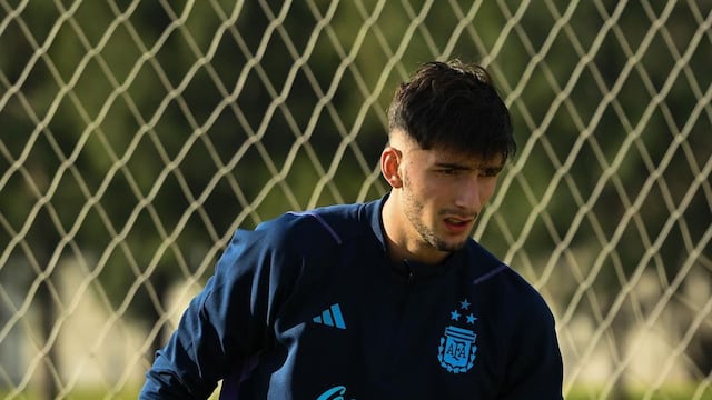 Santino Barbi arquero de Talleres de El Tío