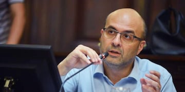 Senador justicialista Samuel Barcudi.