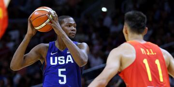 Kevin Durant será la figura del plantel de Estados Unidos en Tokio.