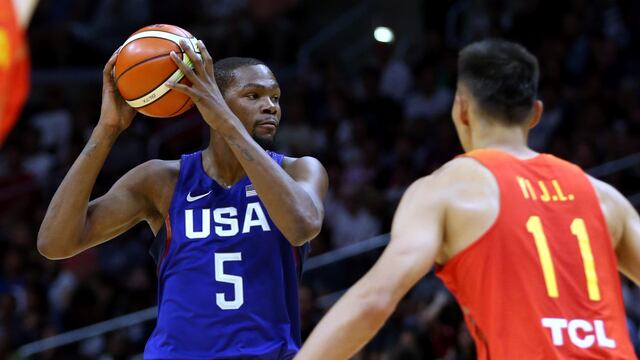 Kevin Durant será la figura del plantel de Estados Unidos en Tokio.