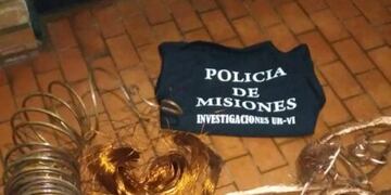 Recuperan objetos robados en San Javier y Gobernador López.