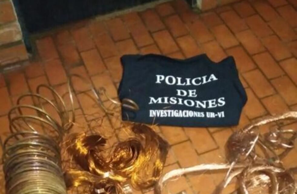 Recuperan objetos robados en San Javier y Gobernador López