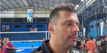Leo Patti, entrenador de Monteros Vóley.