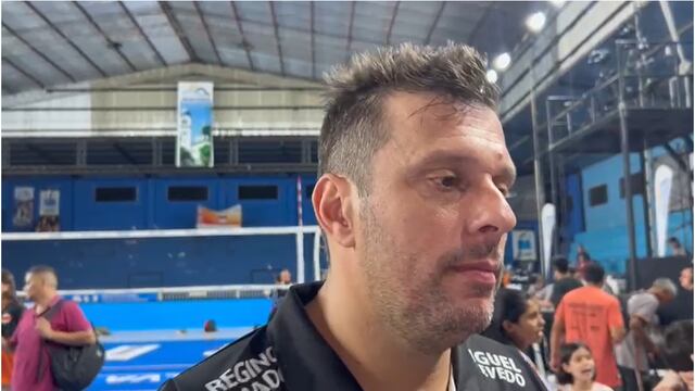 Leo Patti, entrenador de Monteros Vóley.