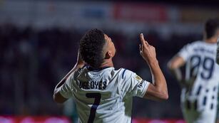 El colombiano Diego Valoyes puso en ganador a Talleres ante Sarmiento (Prensa Talleres).