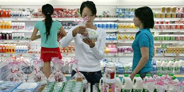 Aumento en importaciones en China de Lácteos