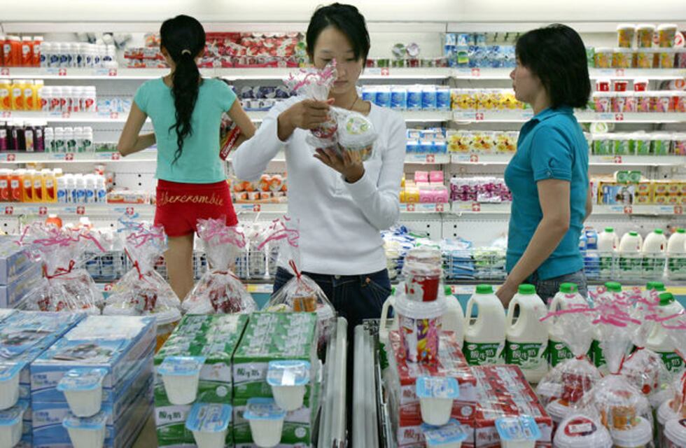Importaciones lácteas de China