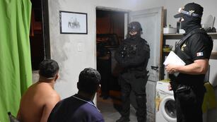 Operativo antidrogas. (PFA)