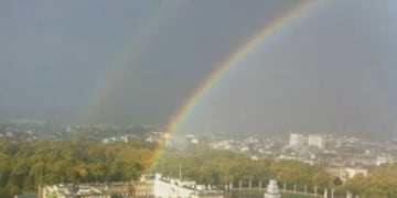 El periodista Andy Lines logró captar un video del fenómeno. Foto: Web