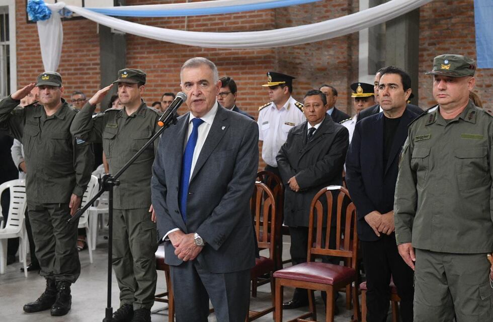 Jaldo destacó el rol de la Gendarmería en materia de seguridad