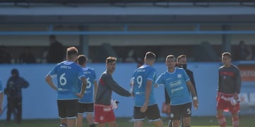 Belgrano cayó ante San Martín de Tucumán y cedió su invicto en el Gigante de Alberdi. (Foto: Facundo Luque)