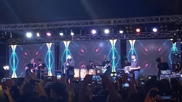 Show de Lucas Sugo en Puerto Iguazú