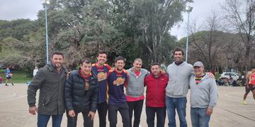 Basquet Social en la Costanera de Concordia.
