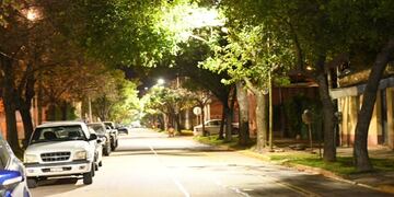 Iluminación en Barrio Italia