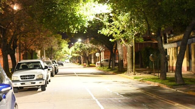 Iluminación en Barrio Italia