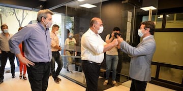 Concepción: Manzur recorrió obras y se reunió con el intendente Roberto Sánchez