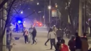 Feroz pelea luego de un partido de fútbol.