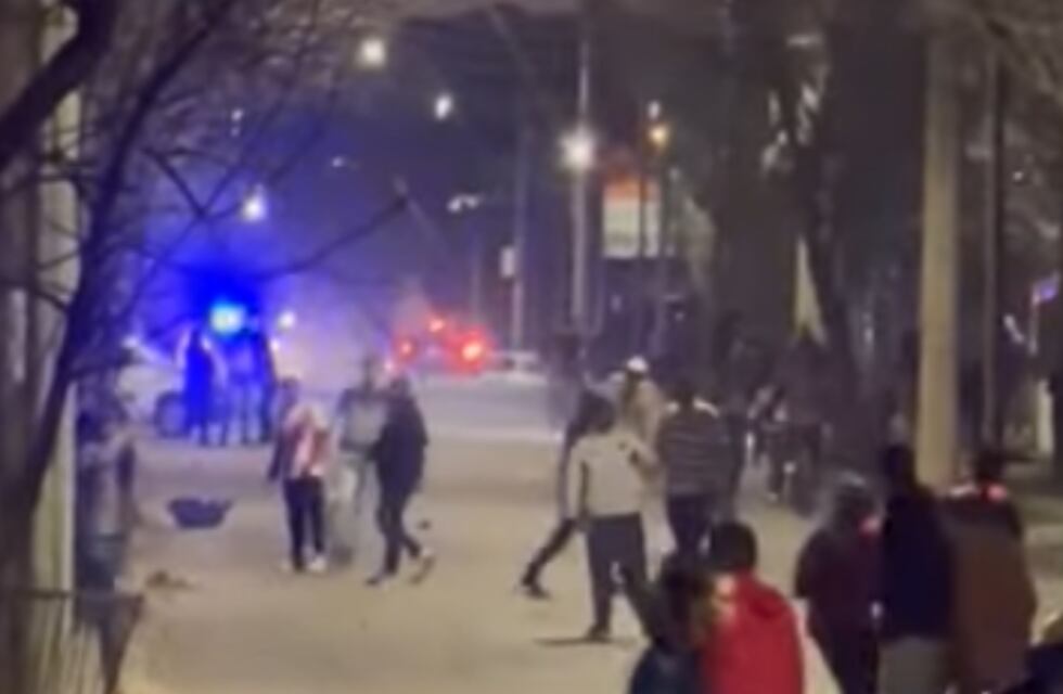 Violento enfrenatemiento luego de un partido de fútbol en Villa Carlos Paz