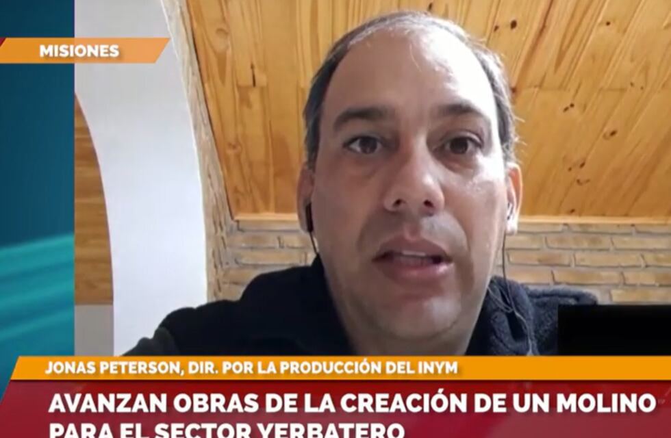 Obras del molino yerbatero en Comandante Andresito