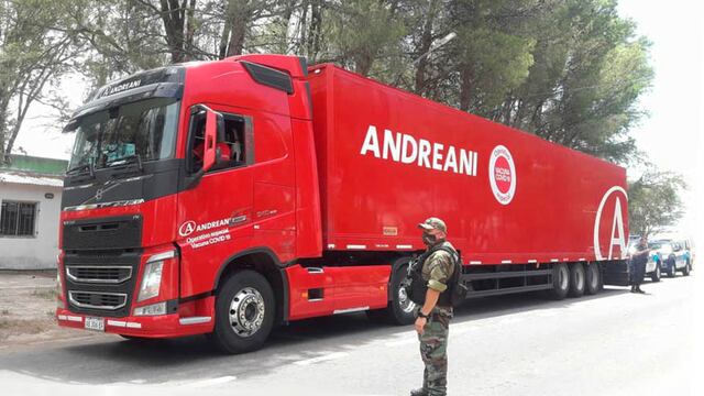 El domingo al mediodía las vacunas ingresaron a La Pampa (APN)