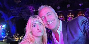 Marley en el festejo del cumpleaños número 30 de Lali Espósito. (Instagram)