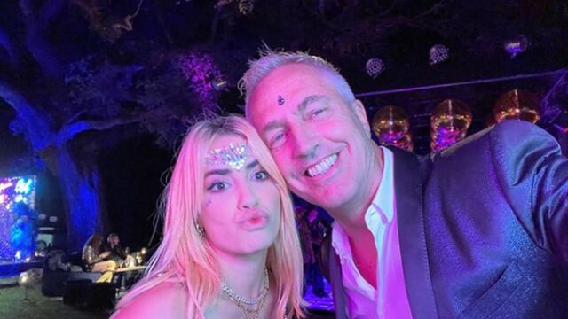 Marley en el festejo del cumpleaños número 30 de Lali Espósito. (Instagram)