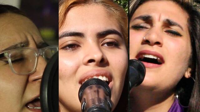 Artistas rafaelinas se unieron para cantar "Canción sin miedo", en un nuevo aniversario del Ni Una Menos