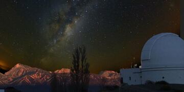 Parte de las observaciones fueron realizadas desde el Complejo Astronómico El Leoncito, ubicado en Calingasta. Diario La Provincia SJ