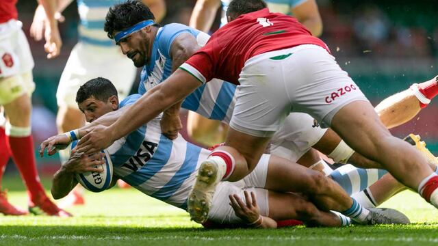 Gran triunfo de Los Pumas frente a Gales.