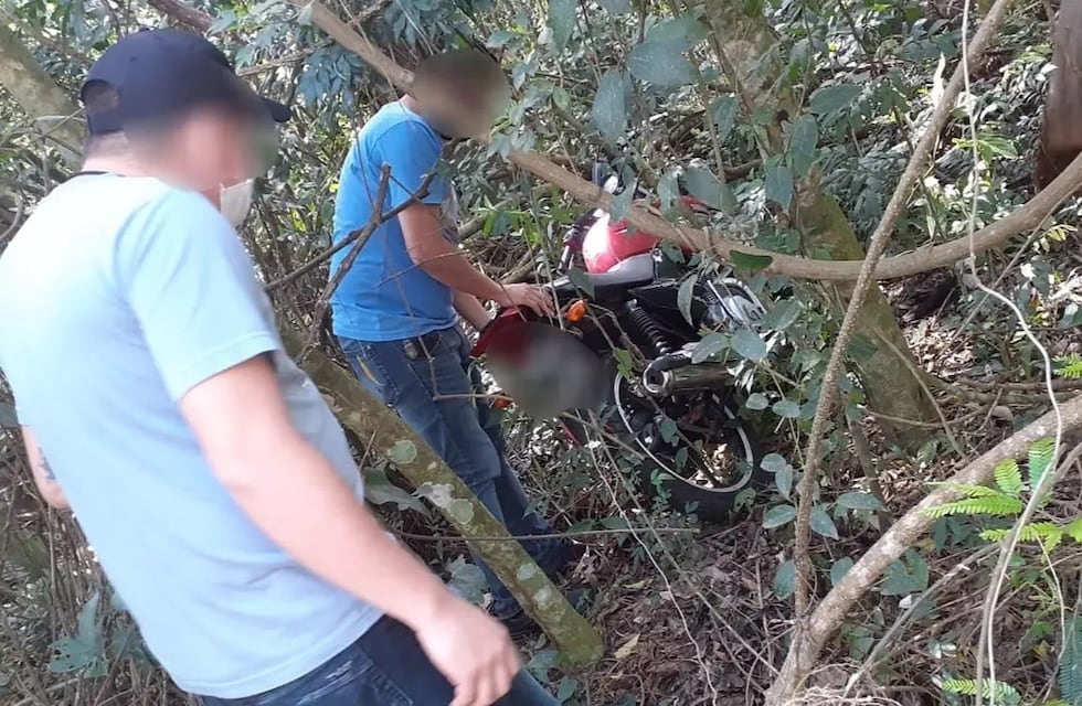 Montecarlo: Recuperaron una motocicleta robada a un moto-delivery